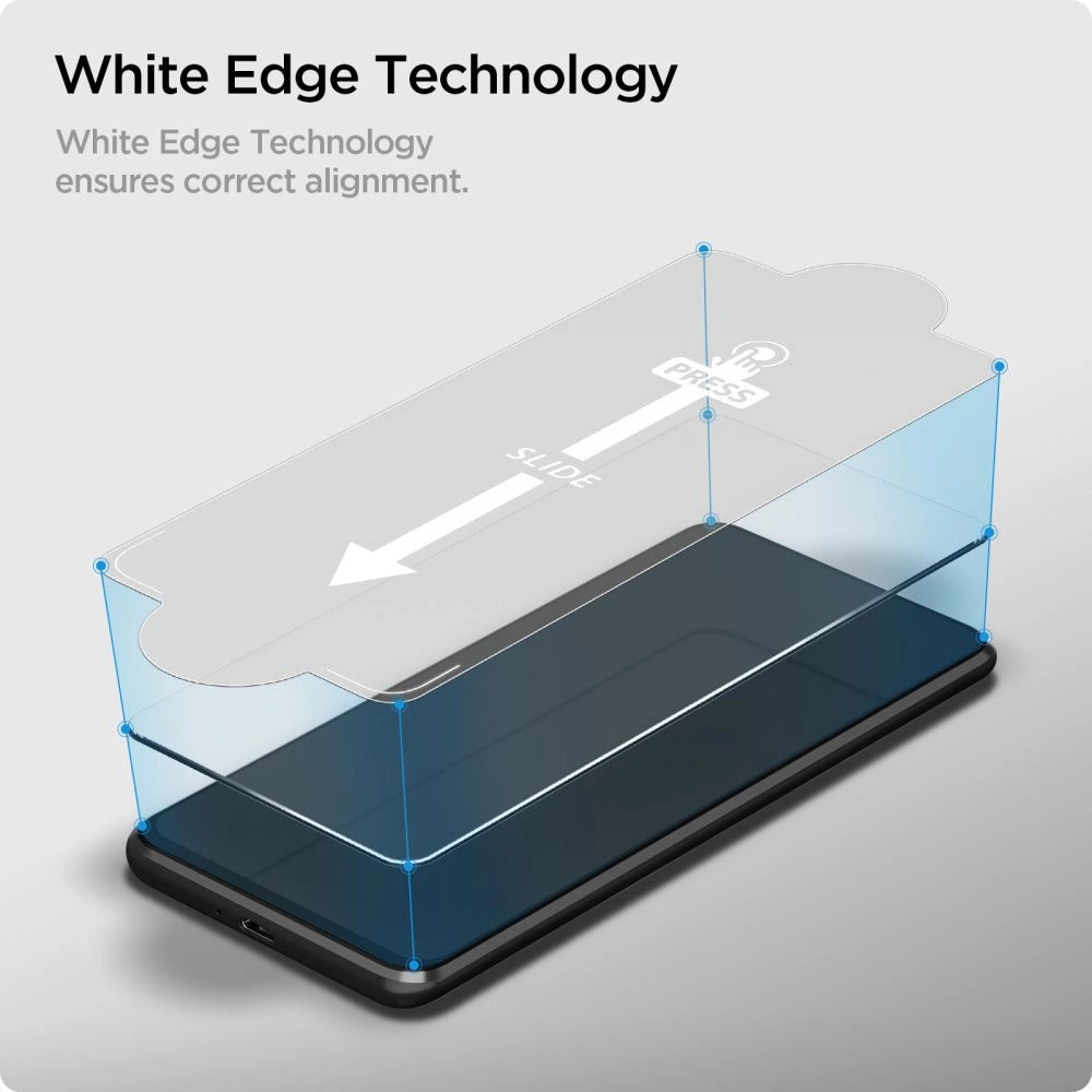 Spigen Glas.tR Slim Tempered Glass for Samsung Galaxy A15 4G / 5G / A25 5G - 2 pcs._9