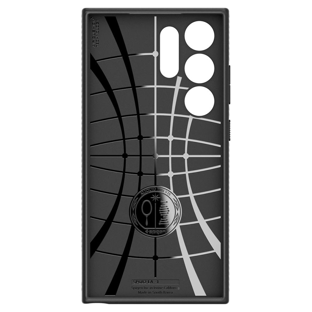 Spigen Liquid Air Case for Samsung Galaxy S24 Ultra - Matte Black_2