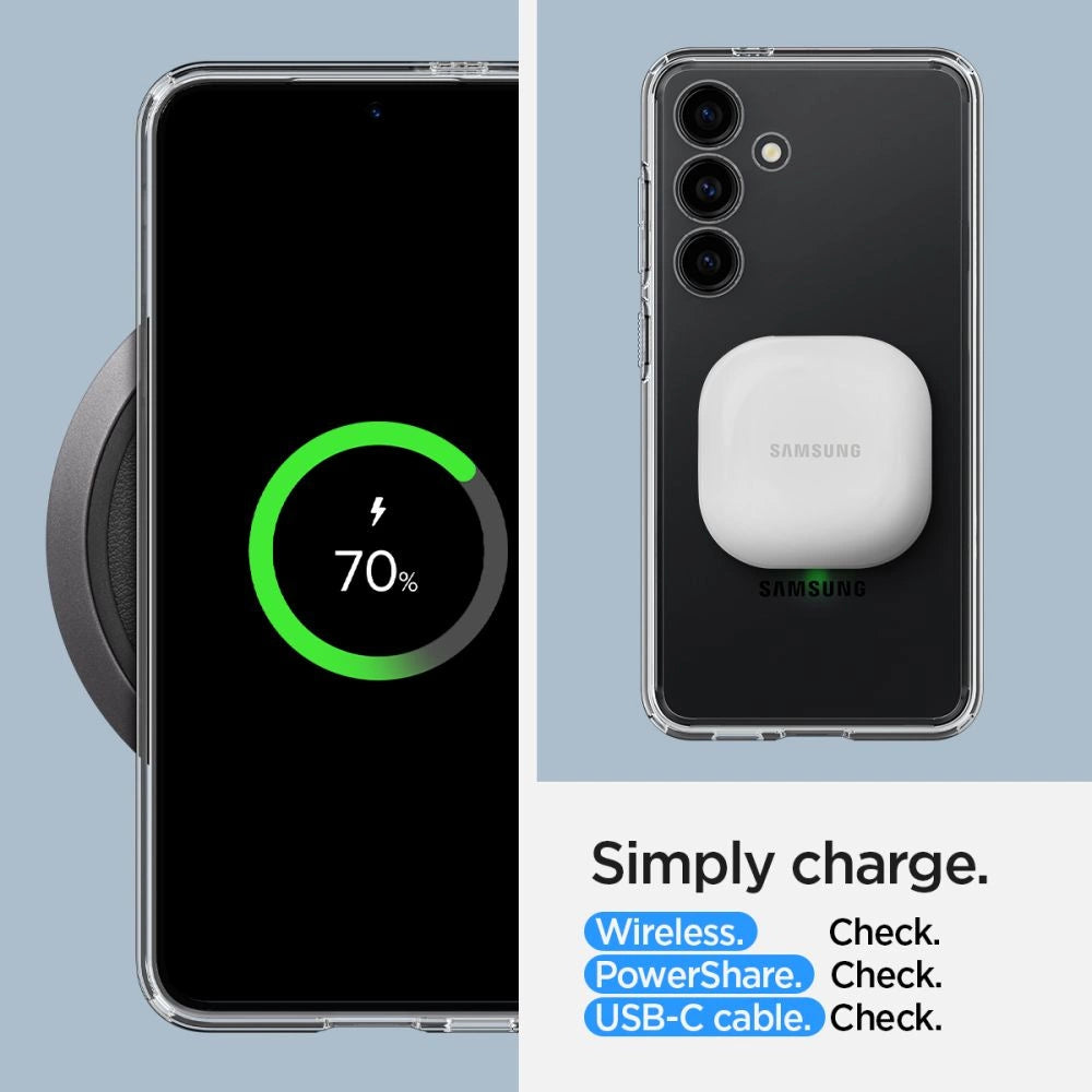 Spigen Ultra Hybrid Case for Samsung Galaxy S24+ - Transparent_14