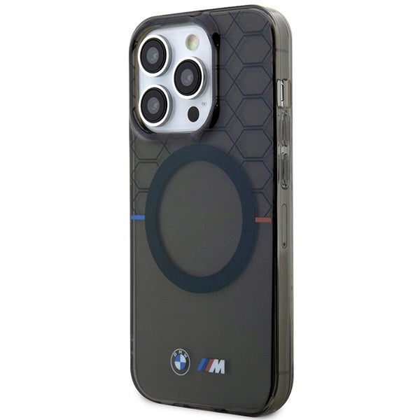 BMW Pattern MagSafe case for iPhone 13 Pro Max - gray_1