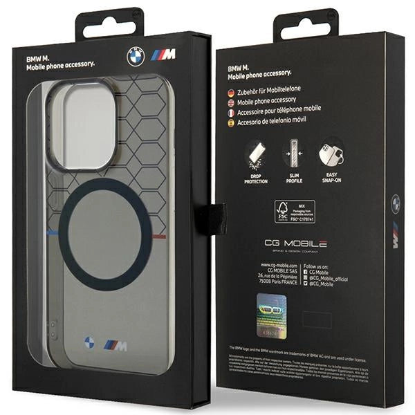 BMW Pattern MagSafe case for iPhone 13 Pro Max - gray_7