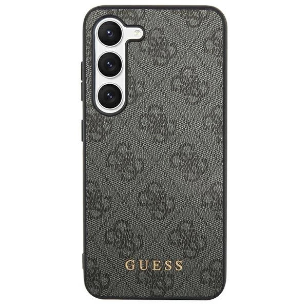 Guess 4G Metal Gold Logo case for Samsung Galaxy S24+ - black_2