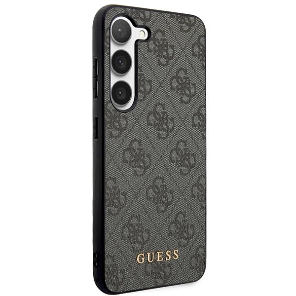 Guess 4G Metal Gold Logo case for Samsung Galaxy S24+ - black_3