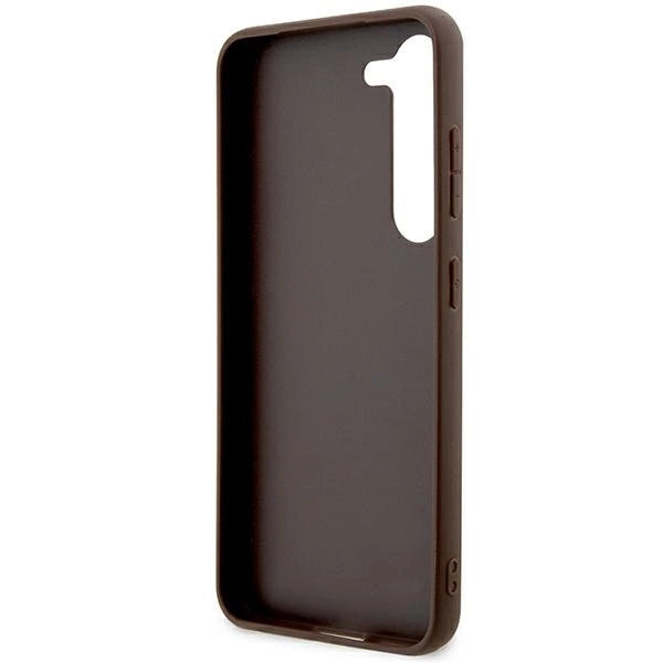 Guess 4G Stripe Collection case for Samsung Galaxy S24+ - brown_6