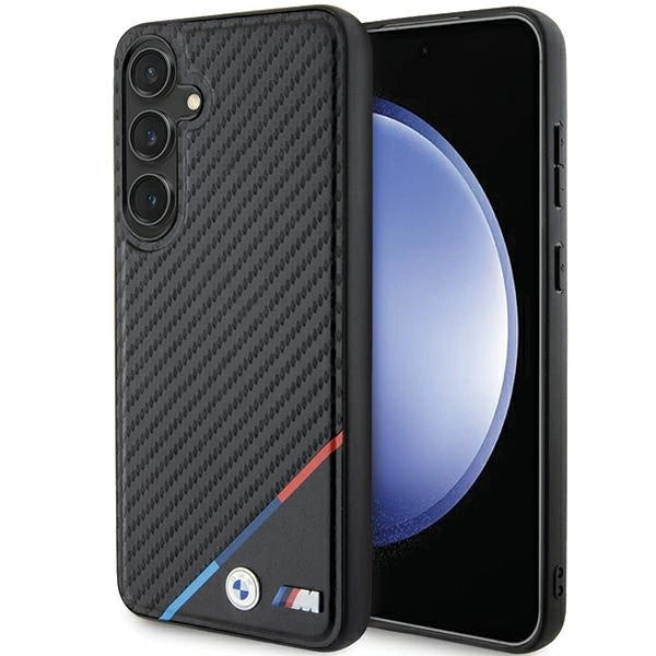 BMW BMHMS24S23PUDTK S24 S921 black/black hardcase Carbon Tricolor Line MagSafe_0