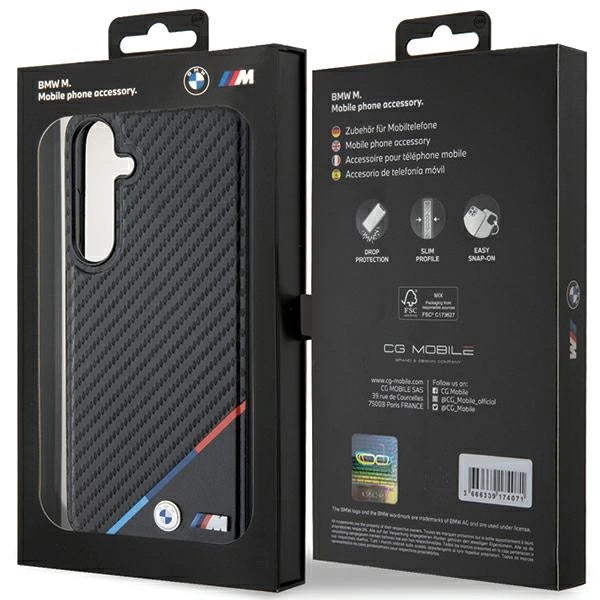 BMW BMHMS24S23PUDTK S24 S921 black/black hardcase Carbon Tricolor Line MagSafe_7