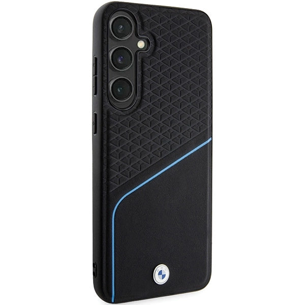BMW BMHMS24S23RDCLK S24 S921 black/black hardcase Signature Leather Textured & Line MagSafe_3