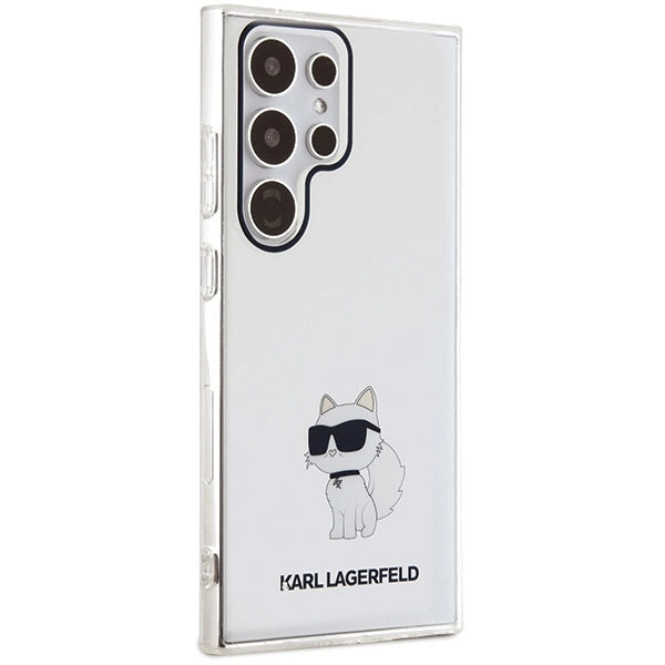 Karl Lagerfeld IML Choupette case for Samsung Galaxy S24 Ultra - transparent_3