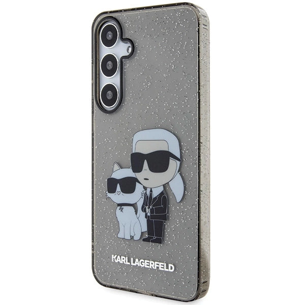 Karl Lagerfeld KLHCS24MHNKCTGK S24+ S926 black/black hardcase Glitter Karl&Choupette_1