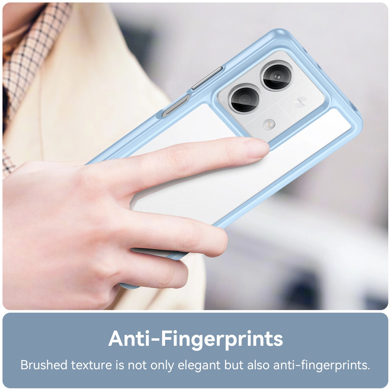 Outer Space Case with gel frame for Xiaomi Redmi Note 13 5G - blue_4