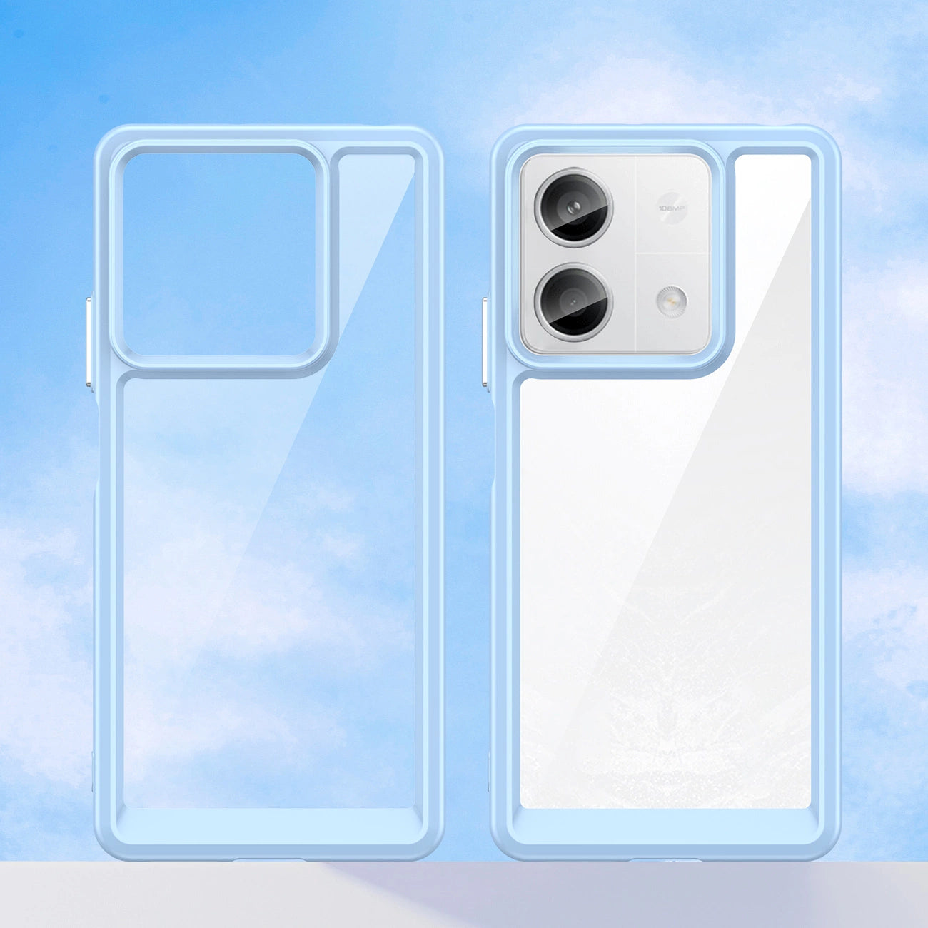 Outer Space Case with gel frame for Xiaomi Redmi Note 13 5G - blue_7