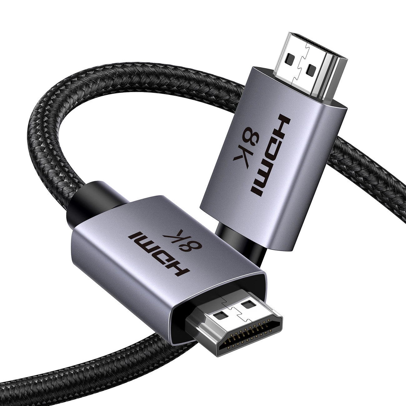 Ugreen HD171 25911 cable with HDMI 2.1 8K connectors certified 3 m - gray_1