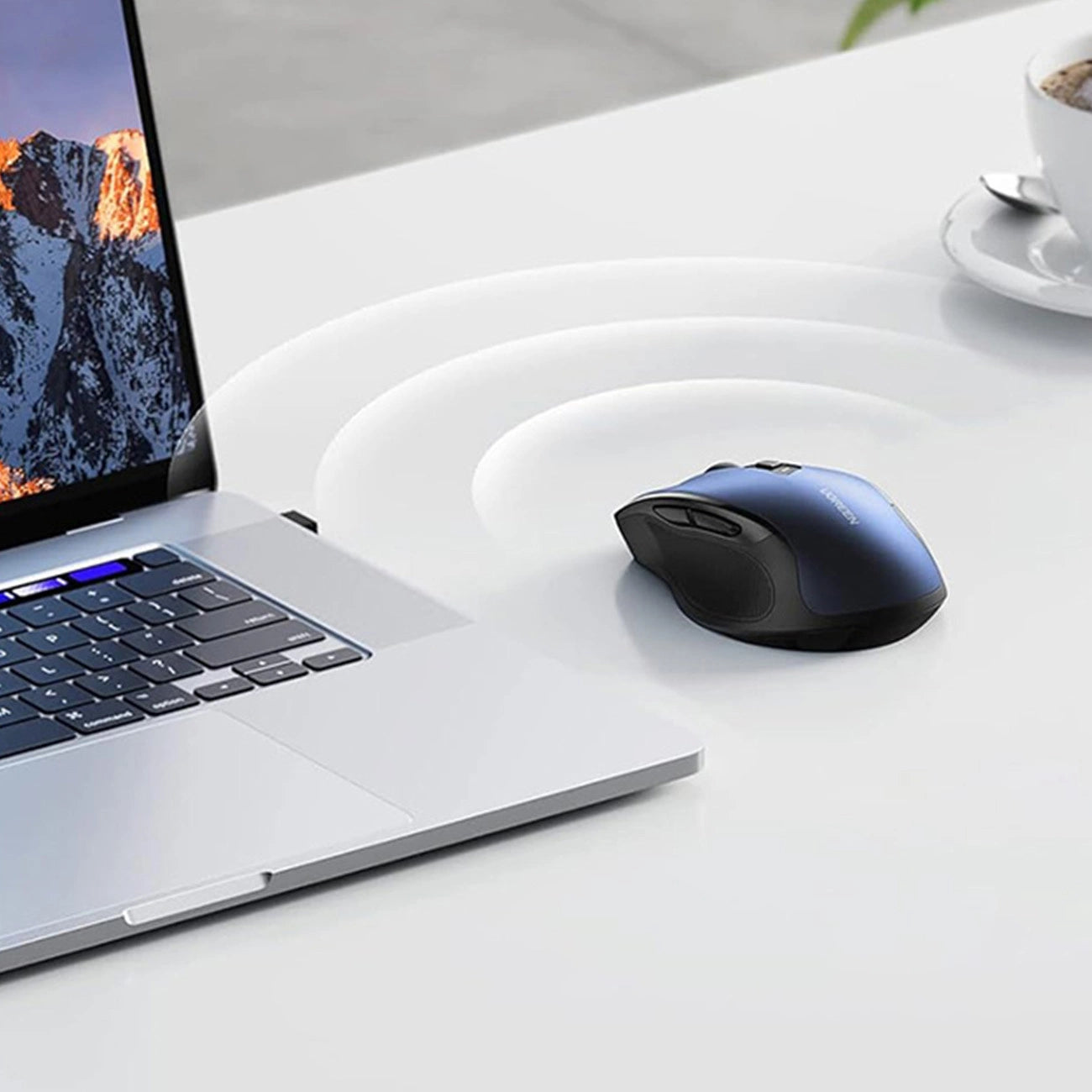 Ugreen MU006 Wireless Optical Mouse USB 2.4GHz / Bluetooth 5.0 4000 DPI - Blue_7