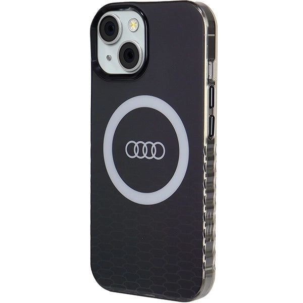Audi IML Big Logo MagSafe case for iPhone 15 / 14 / 13 - black_1