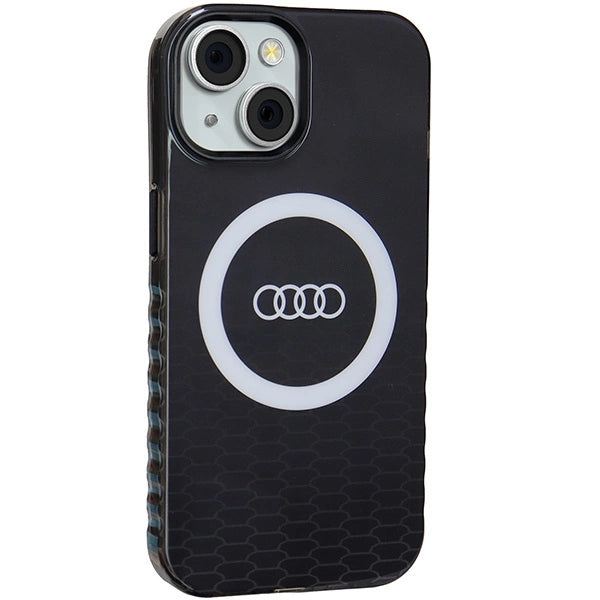 Audi IML Big Logo MagSafe case for iPhone 15 / 14 / 13 - black_5