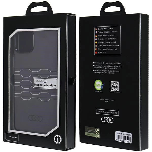 Audi IML MagSafe case for iPhone 15 Plus / 14 Plus - black_6