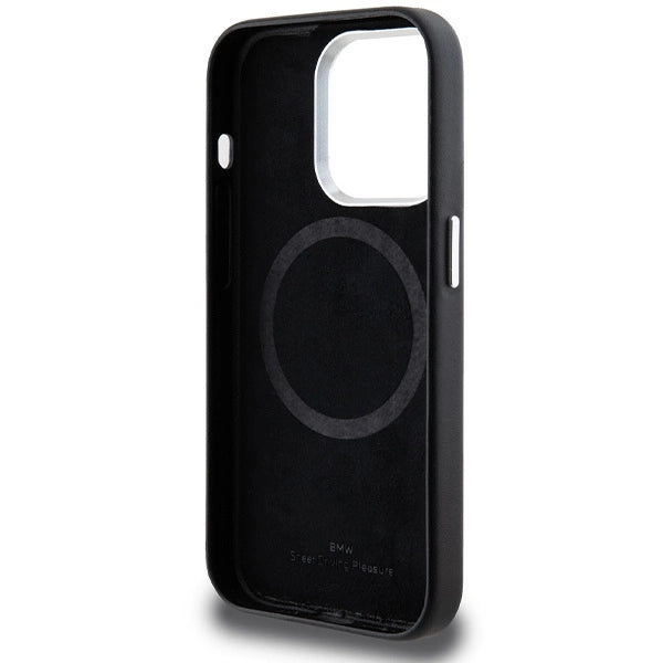 BMW Signature Wrapped Metal MagSafe case for iPhone 14 Pro - black_6