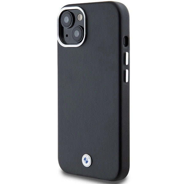 BMW Signature Wrapped Metal MagSafe Case for iPhone 14/15/13 - Black_1