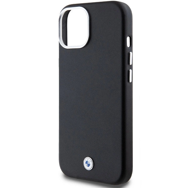 BMW Signature Wrapped Metal MagSafe Case for iPhone 14/15/13 - Black_5