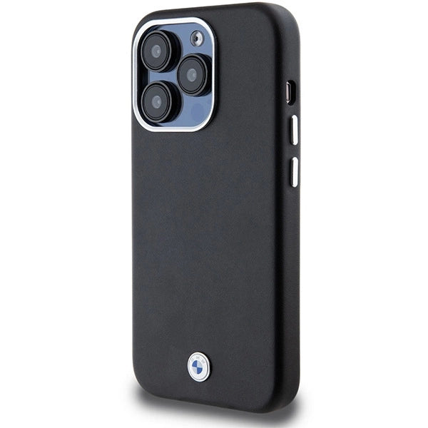 BMW Signature Wrapped Metal MagSafe case for iPhone 14 Pro Max - black_1