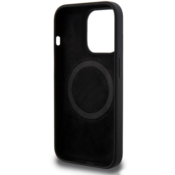 BMW M Silicone Pattern MagSafe case for iPhone 15 Pro - black_6