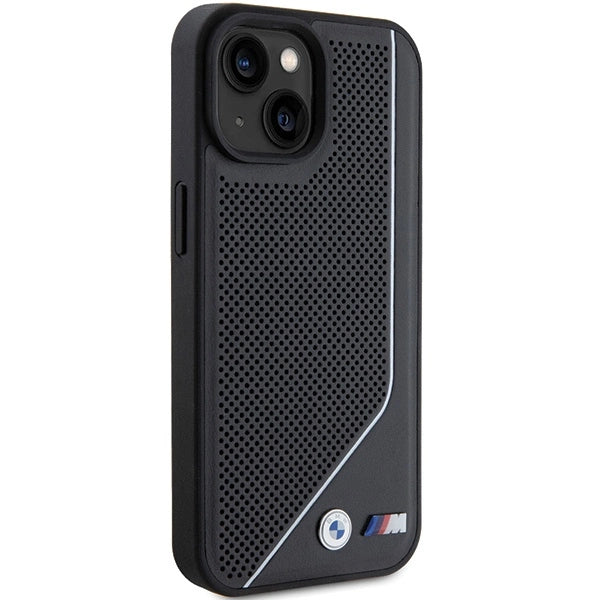 BMW Perforated Twisted Line MagSafe Case for iPhone 15/14/13 - Black_3