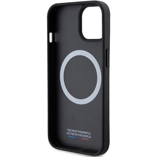 BMW Perforated Twisted Line MagSafe Case for iPhone 15/14/13 - Black_6