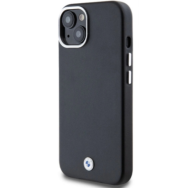BMW Signature Wrapped Metal MagSafe Case for iPhone 15/14/13 - Black_1
