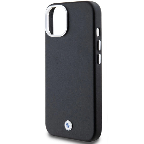 BMW Signature Wrapped Metal MagSafe Case for iPhone 15/14/13 - Black_5