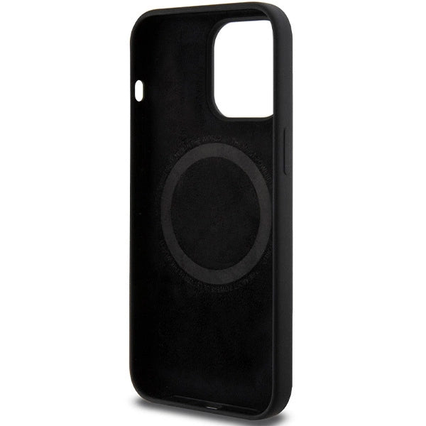 BMW M Silicone Pattern MagSafe case for iPhone 15 Pro Max - black_6