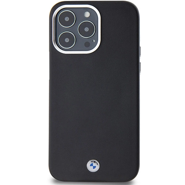 BMW Signature Wrapped Metal MagSafe case for iPhone 15 Pro Max - black_2