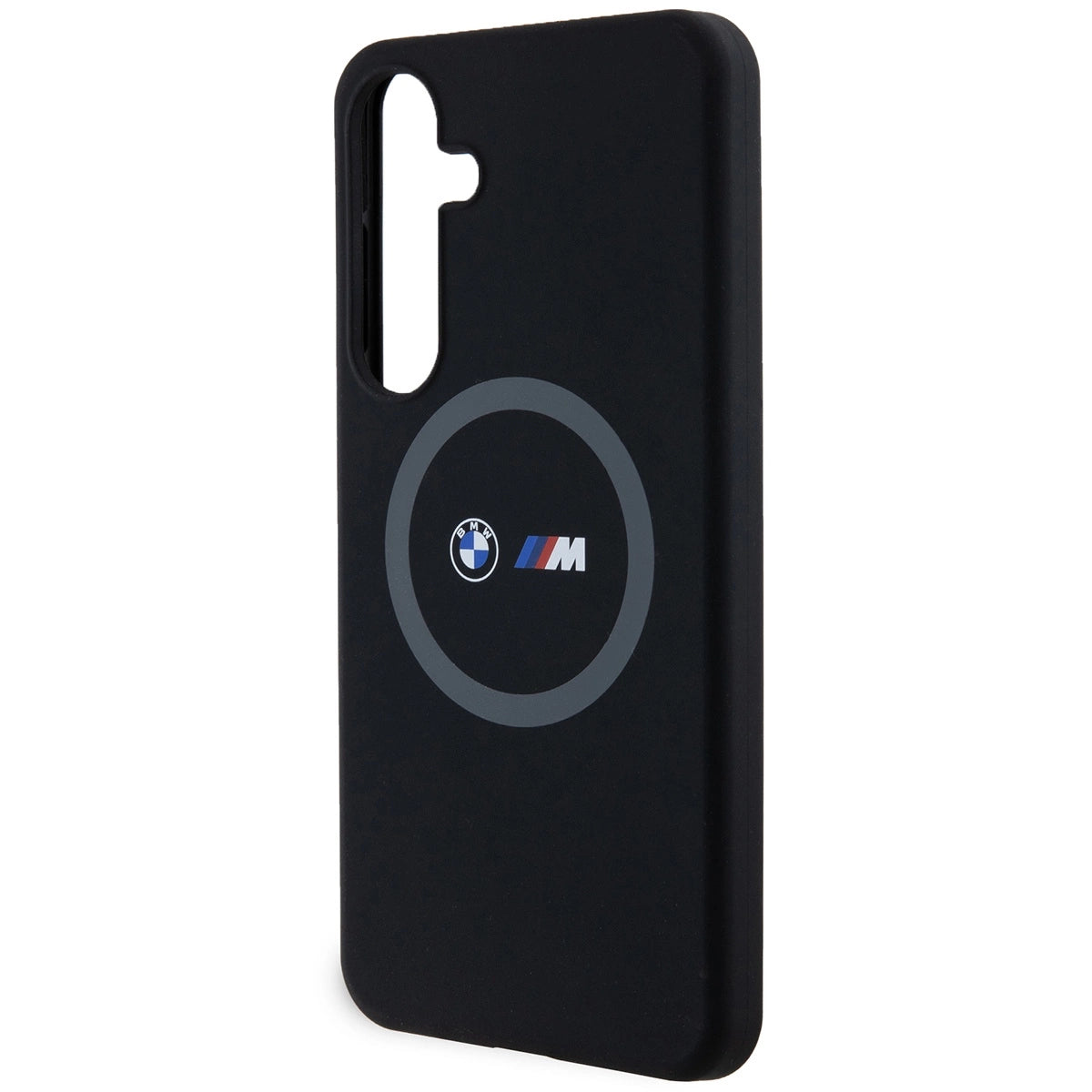 BMW M Silicone Printed Ring MagSafe case for Samsung Galaxy S24+ - black_5
