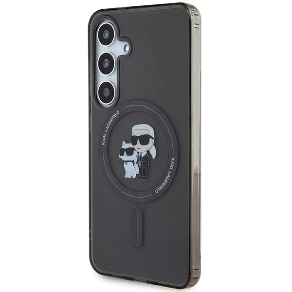 Karl Lagerfeld IML Karl&Choupette MagSafe case for Samsung Galaxy S24 - black_1
