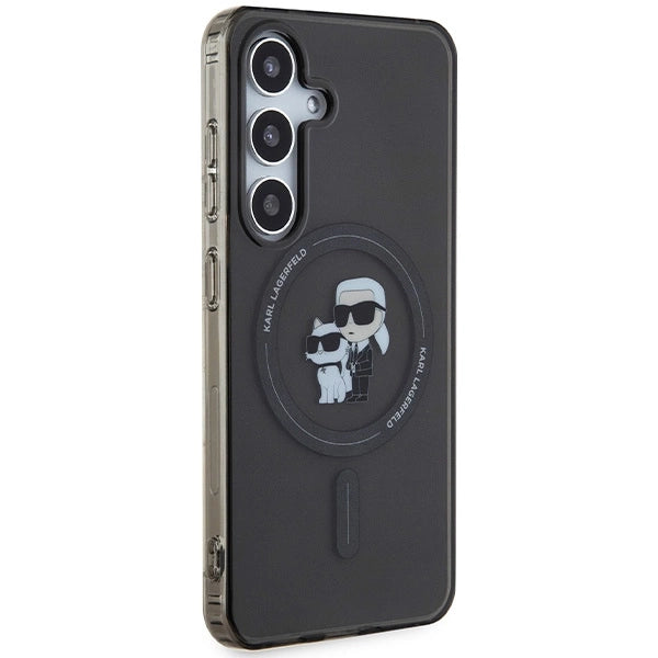 Karl Lagerfeld IML Karl&Choupette MagSafe case for Samsung Galaxy S24 - black_3