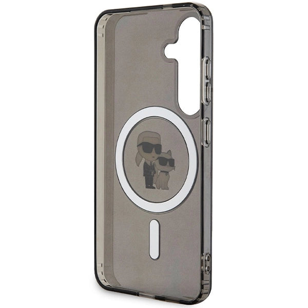 Karl Lagerfeld IML Karl&Choupette MagSafe case for Samsung Galaxy S24 - black_6
