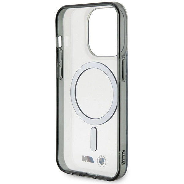 BMW Silver Ring MagSafe case for iPhone 15 Pro - transparent_6