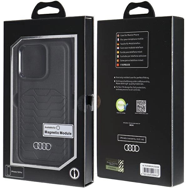 Audi Synthetic Leather case with MagSafe for iPhone 13 Pro / 13 - black_6