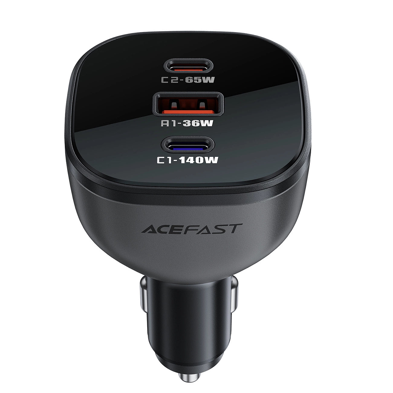 Acefast B14 car charger 165W 2x USB-C 1x USB-A - black_3