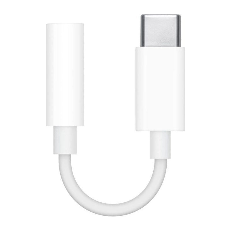 Apple MU7E2ZM/A USB-C audio adapter - 3.5 mm mini jack - white_0