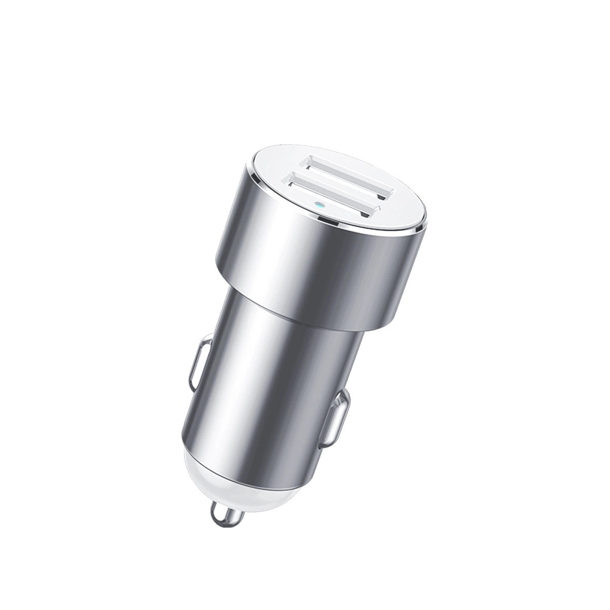 Baseus CRDYQ-0S splitter 2x cigarette lighter socket 80W 2x USB-A 3.1A - silver_2