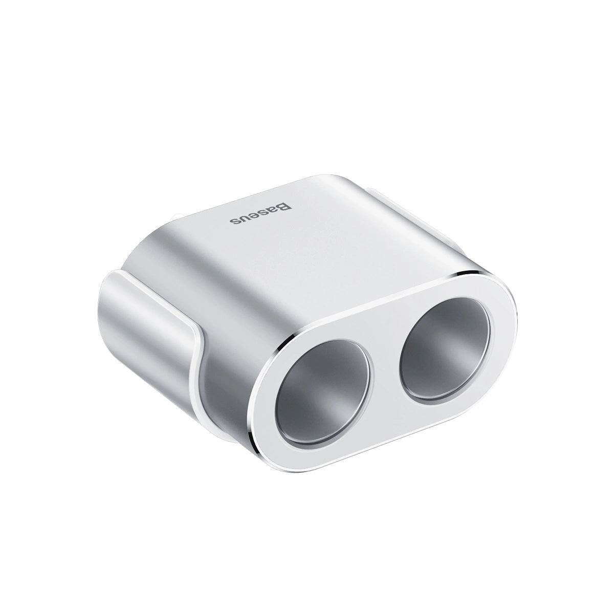 Baseus CRDYQ-0S splitter 2x cigarette lighter socket 80W 2x USB-A 3.1A - silver_3