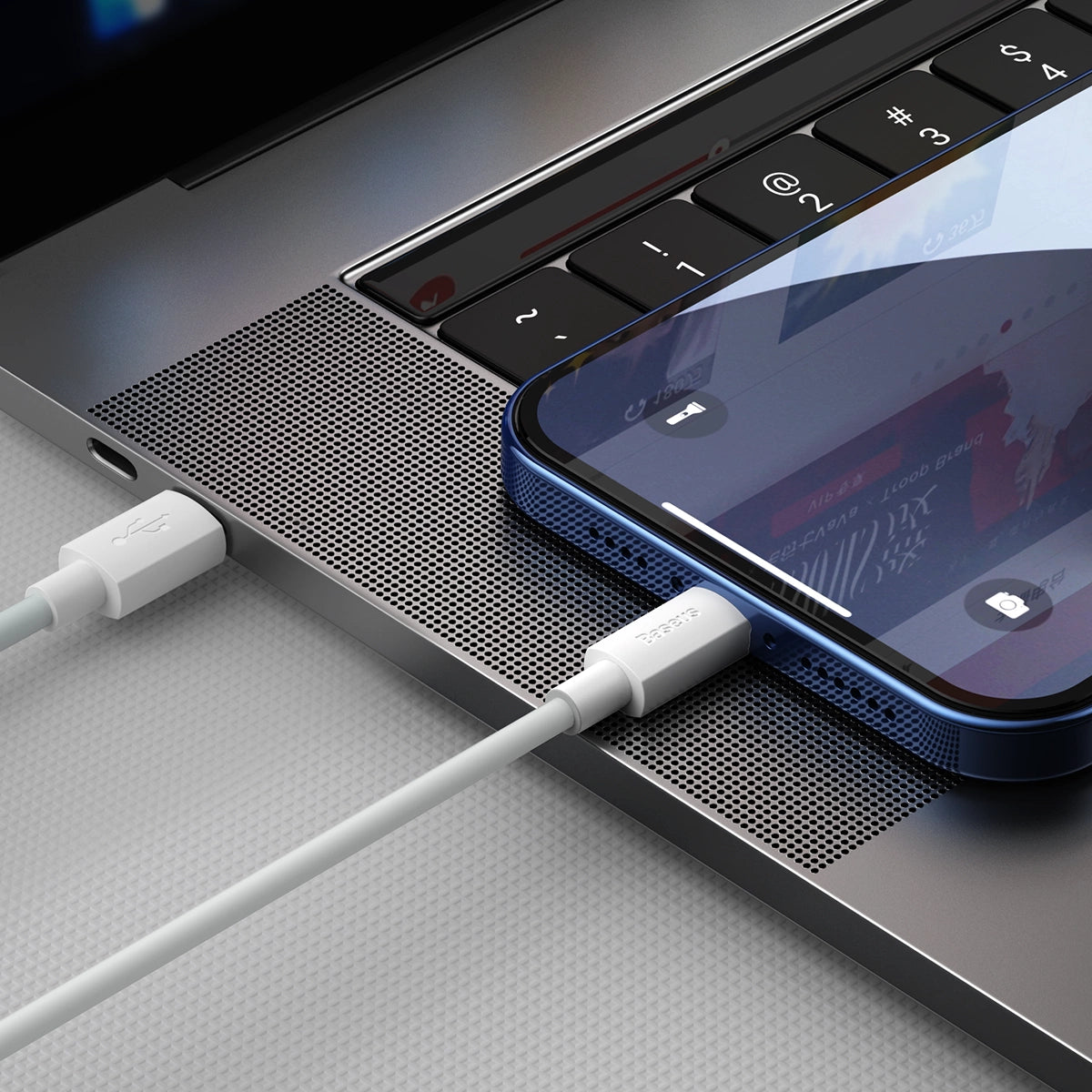 Baseus Simple Wisdom Data Cable Kit USB-C to Lightning PD 20W (2PCS/Set) 1.5m White_22