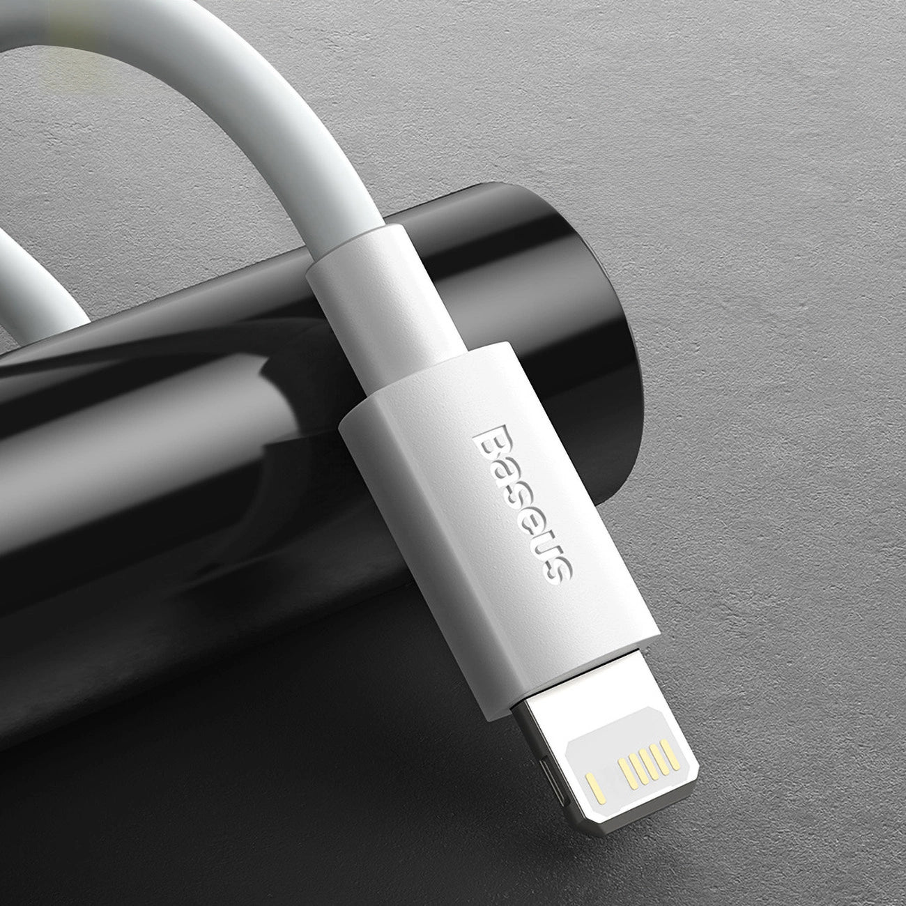 Baseus Simple Wisdom Data Cable Kit USB-C to Lightning PD 20W (2PCS/Set) 1.5m White_27