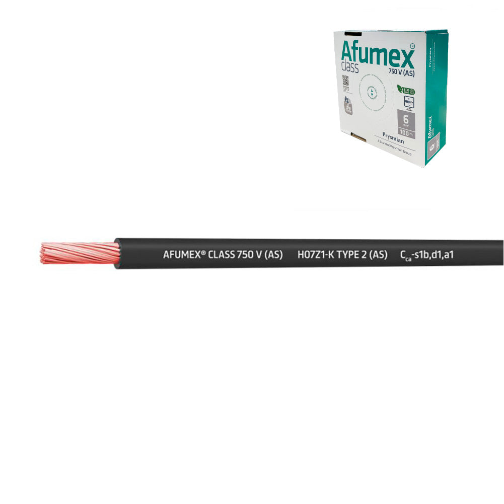 Cabo h07z1-k(as) 1,5 mm² preto euro/m_0