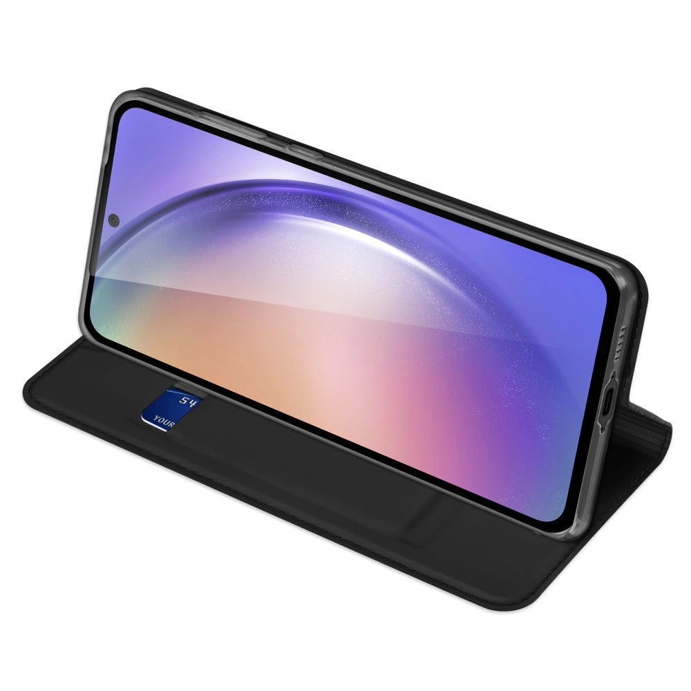 Dux Ducis Skin Pro case with flap and card slot for Samsung Galaxy A55 5G - black_3