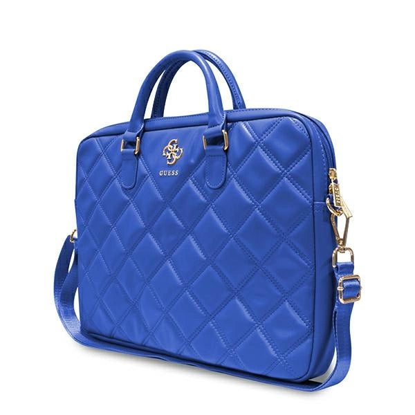 Guess Quilted 4G bag for a 16" laptop - blue_0