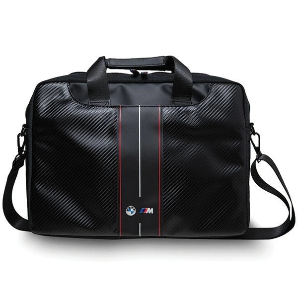 BMW Carbon & Red Stripes bag for a 16" laptop - black_0