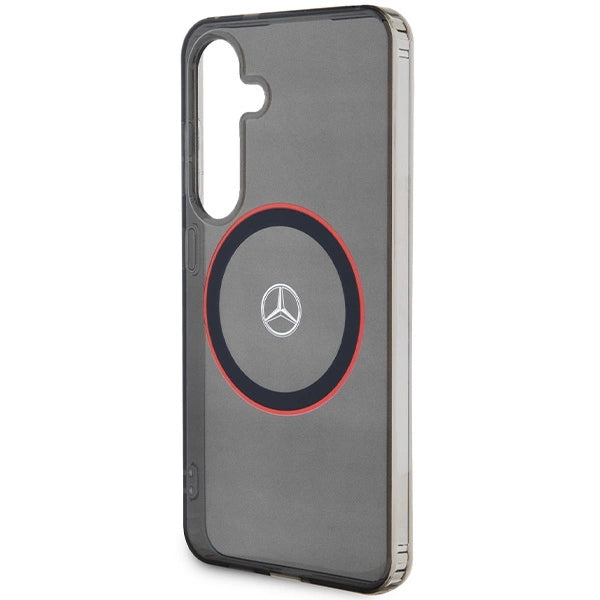 Mercedes Double Layer W Red MagSafe case for Samsung Galaxy S24 - black_5