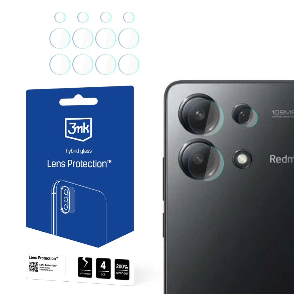 3mk Lens Protection™ hybrid camera glass for Xiaomi Redmi Note 13 4G_0