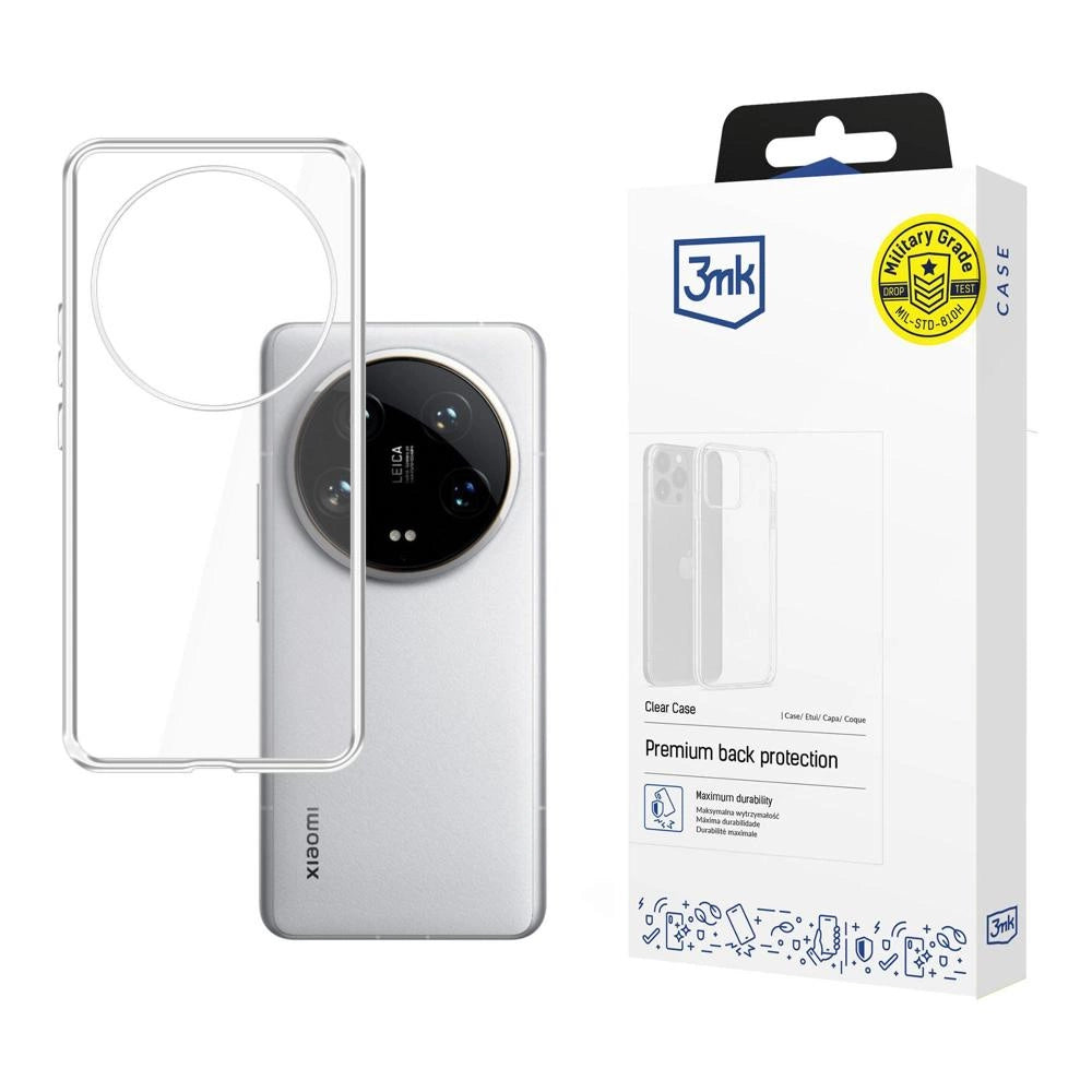 3mk Clear Case for Xiaomi 14 Ultra - transparent_0